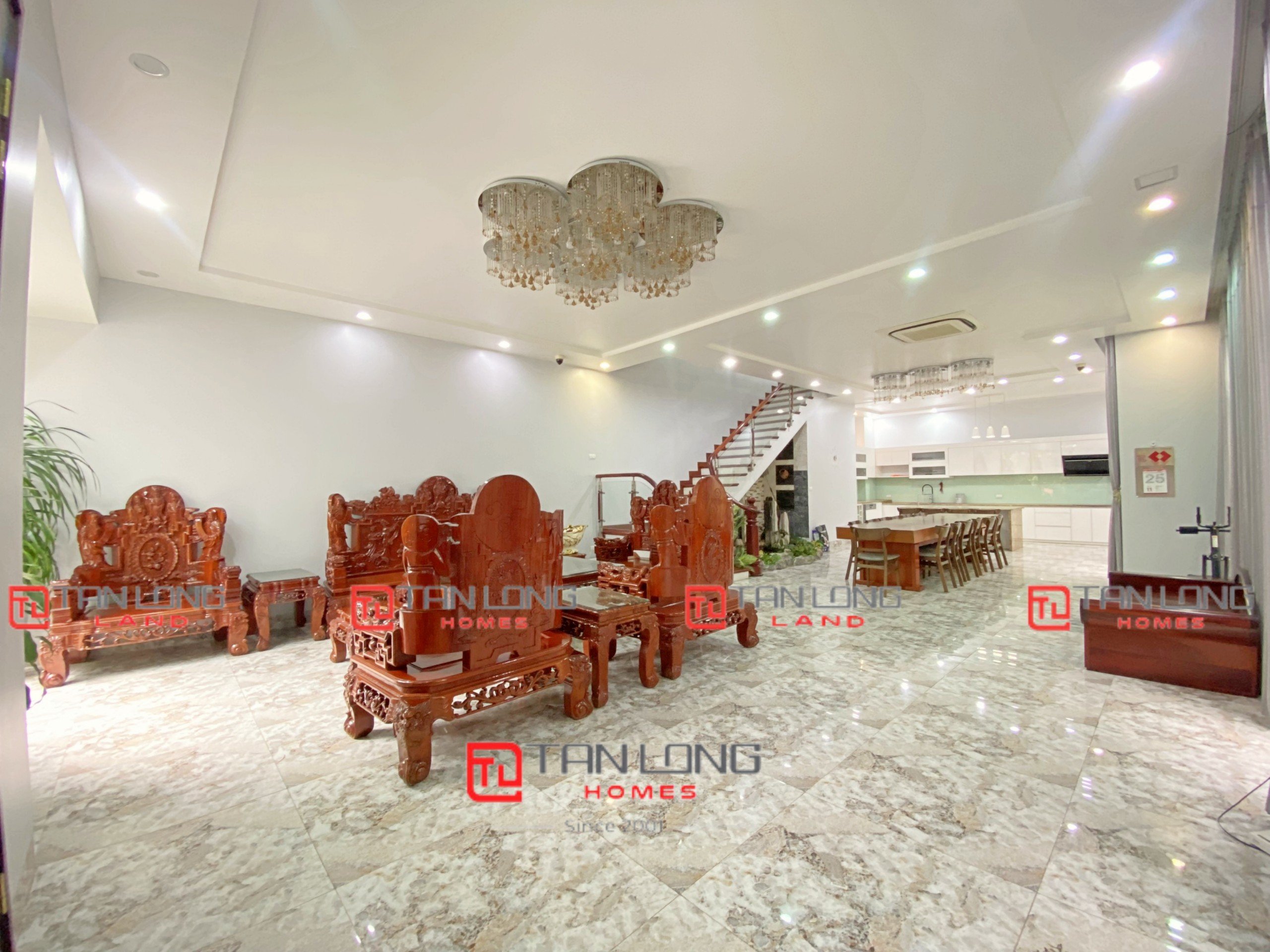 Cho thuê nhà biệt thự song lập Splendora Villas hướng Tây Nam, căn góc đẹp nhất!