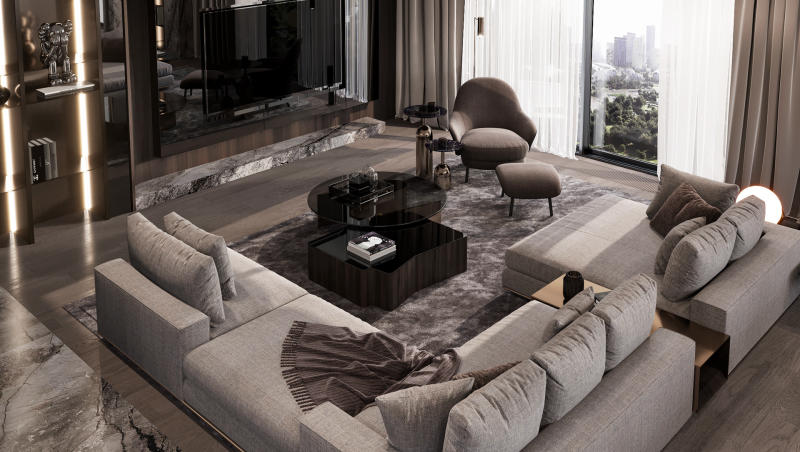 Cho thuê căn hộ Penhouse ban công Đông Bắc view thoáng đẹp diện tích 200m2 chung cư Essensia