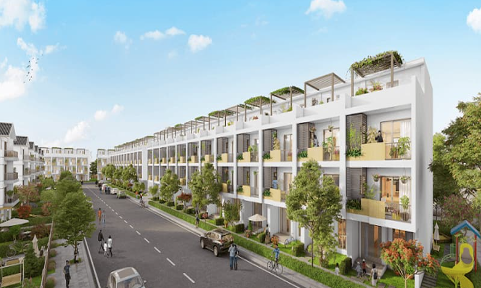 thiết kế shophouse Mailand Hanoi City